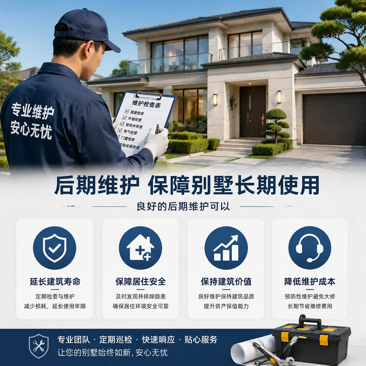 别墅建造公司推荐: 观山湖 施工质量的关键要素