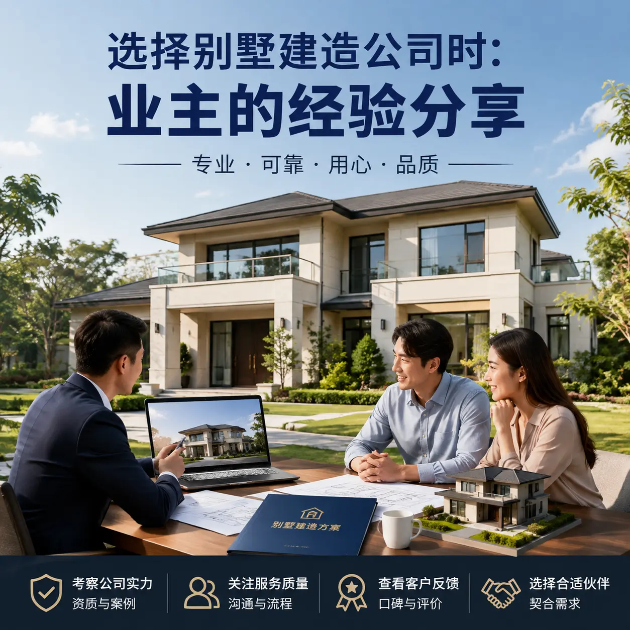 选择别墅建造公司时: 观山湖 业主的经验分享