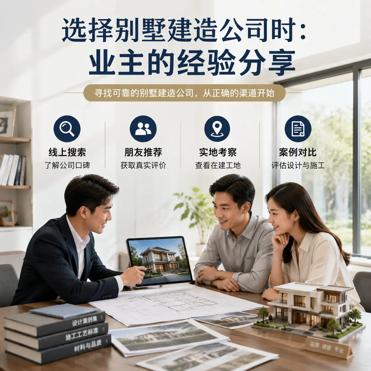 选择别墅建造公司时: 观山湖 业主的经验分享