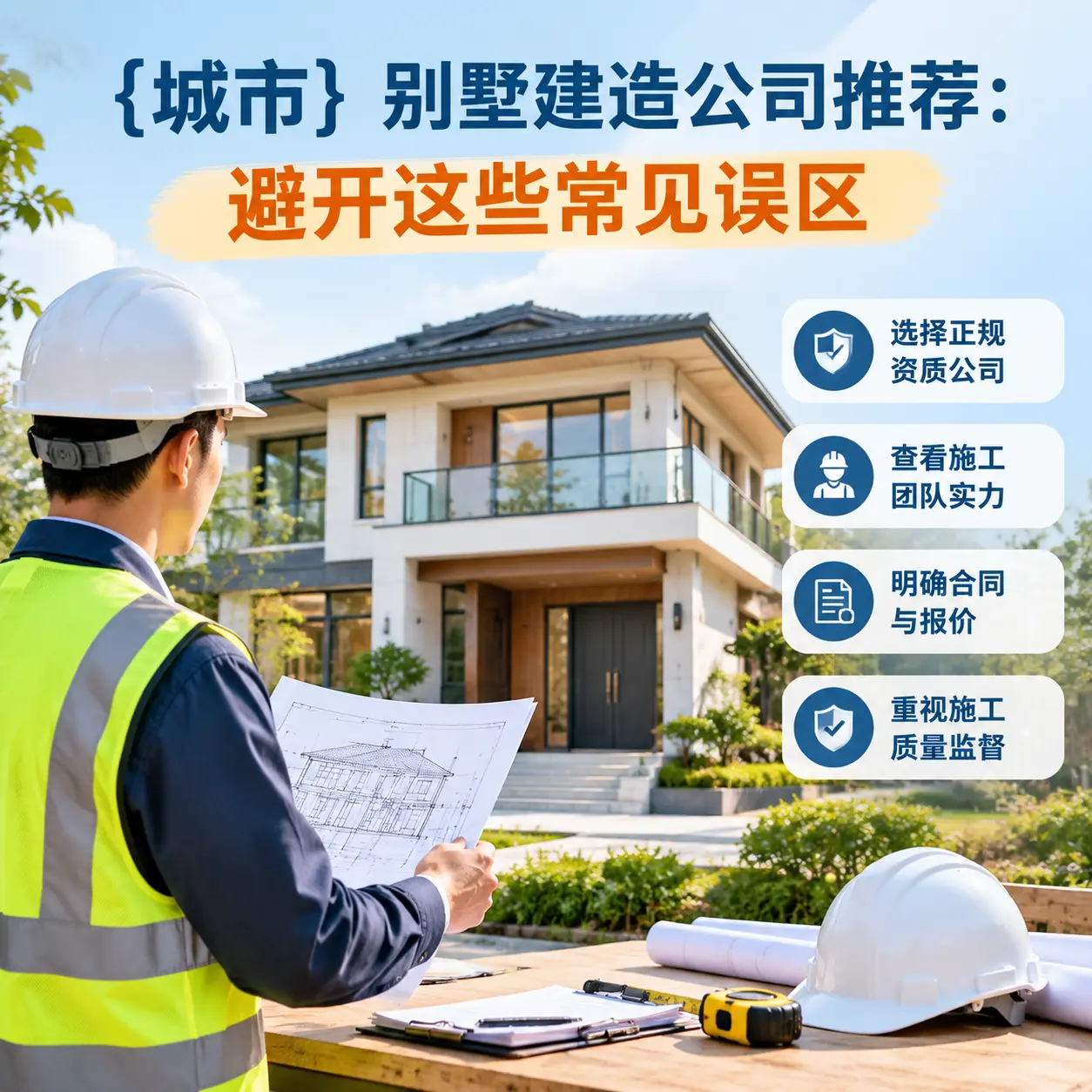 观山湖 别墅建造公司推荐:避开这些常见误区