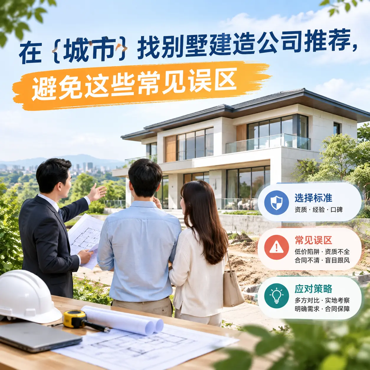在 观山湖 找别墅建造公司推荐,避免这些常见误区