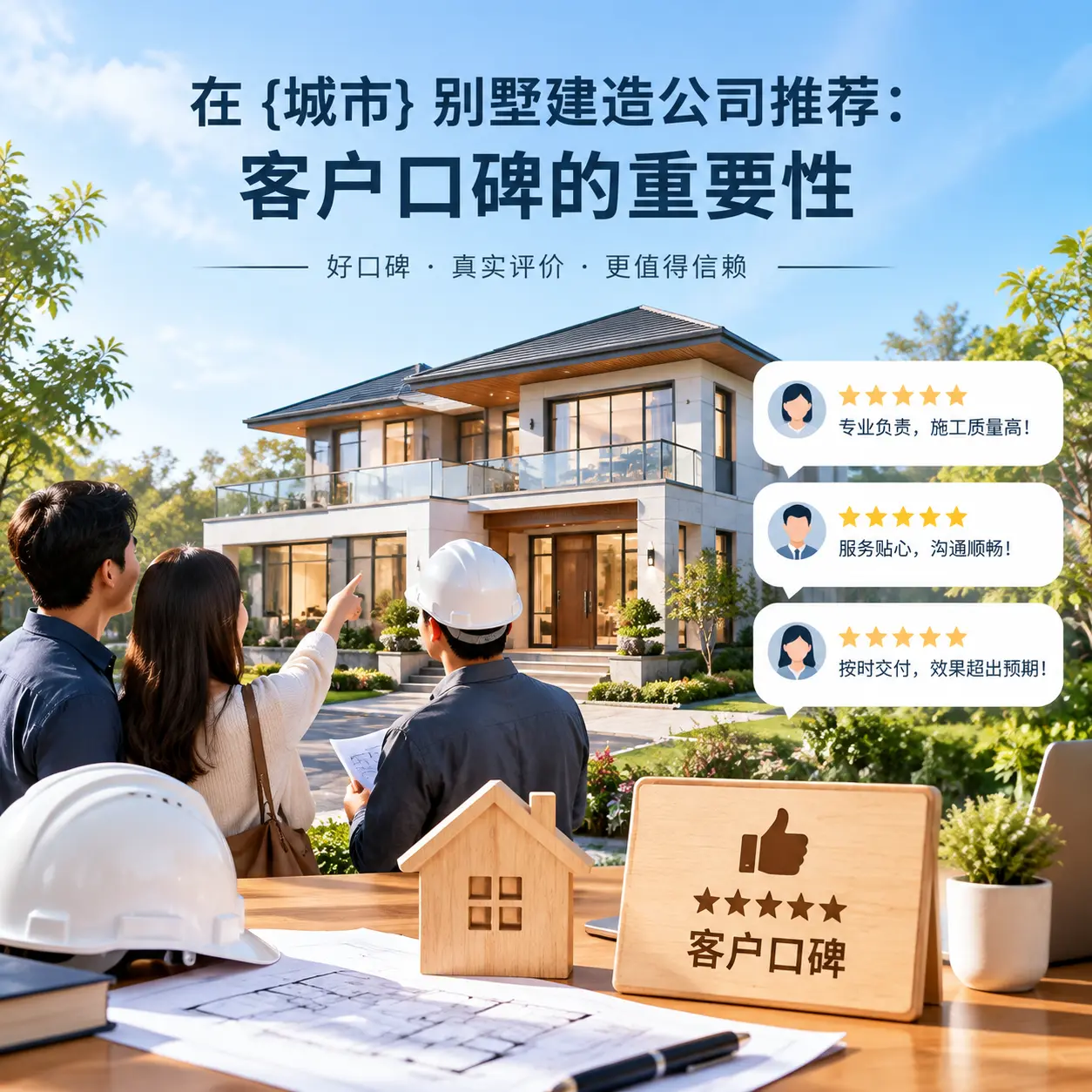 在 观山湖 别墅建造公司推荐:客户口碑的重要性