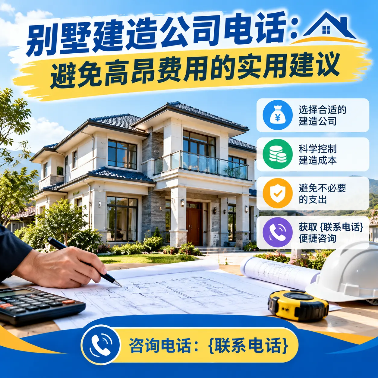 观山湖别墅建造公司电话：避免高昂费用的实用建议