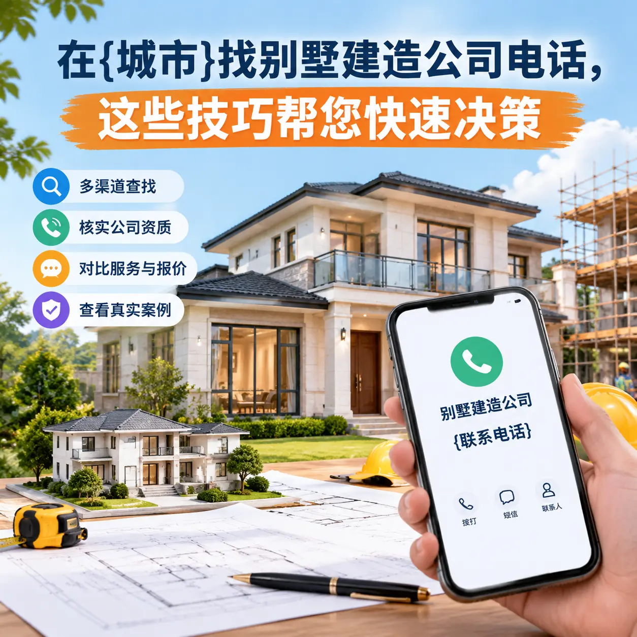 在观山湖找别墅建造公司电话，这些技巧帮您快速决策