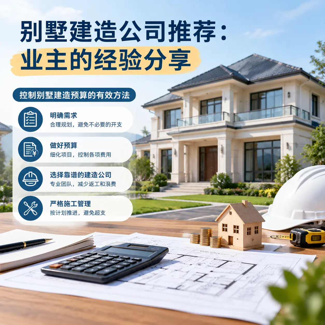 别墅建造公司推荐: 观山湖 业主的经验分享