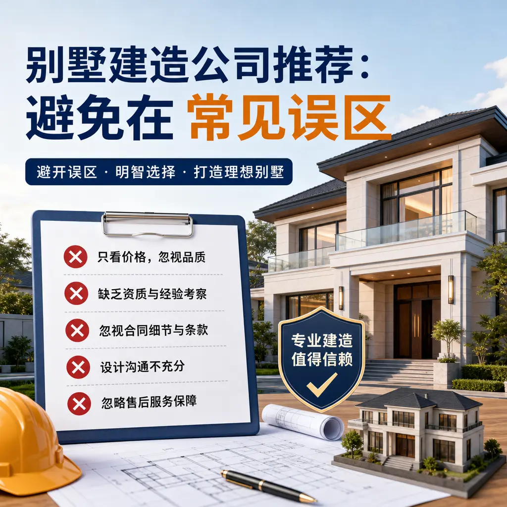 别墅建造公司推荐:避免在 观山湖 的常见误区